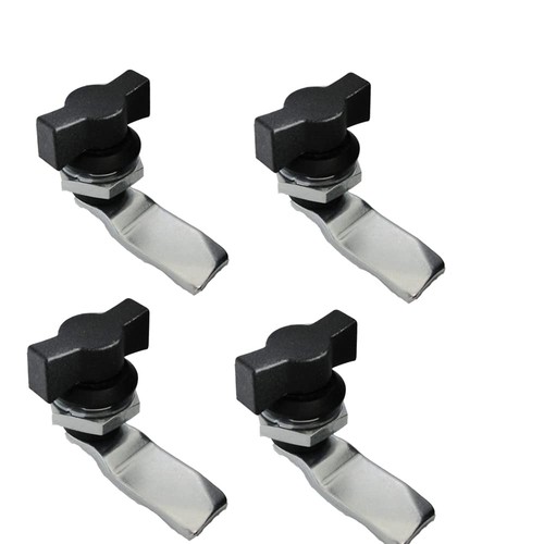 4pcs black thumb operated - 4pcs,